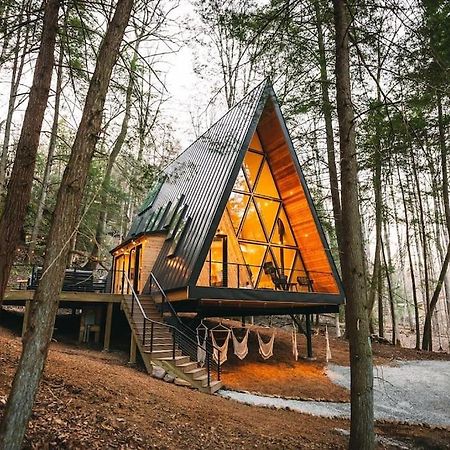 Dunlap Hollow A-Frame Rockbridge Exteriör bild