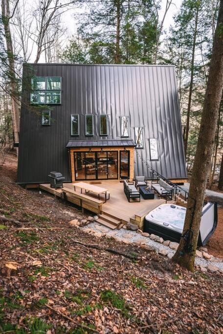 Dunlap Hollow A-Frame Rockbridge Exteriör bild
