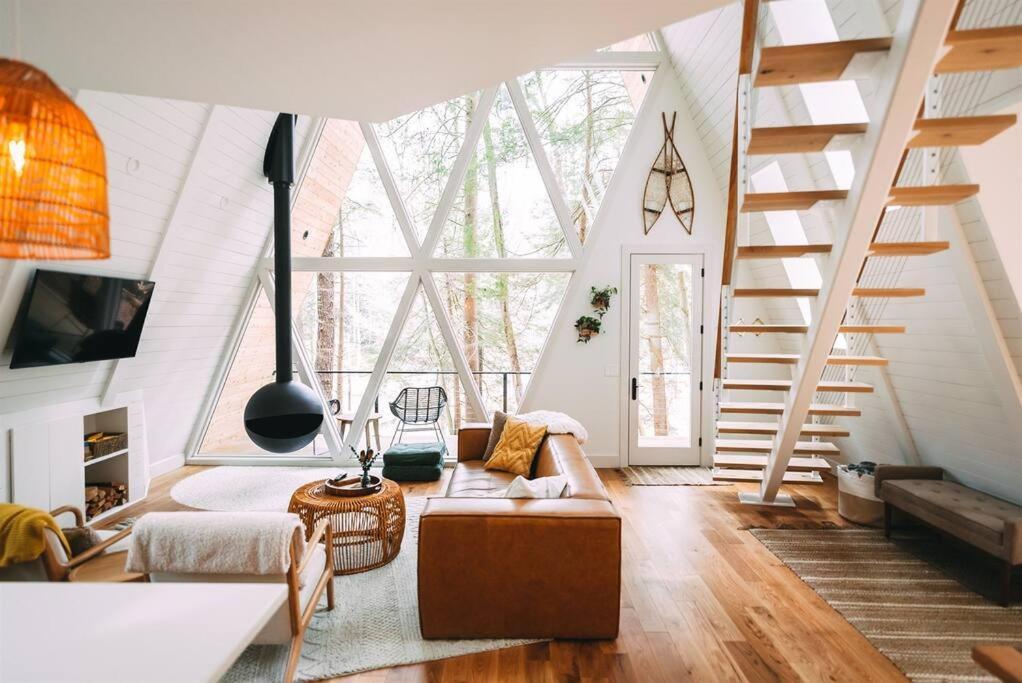 Dunlap Hollow A-Frame Rockbridge Exteriör bild